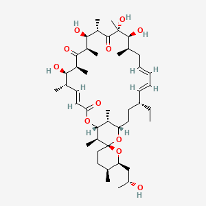 Chemical structure of Oligomycin A