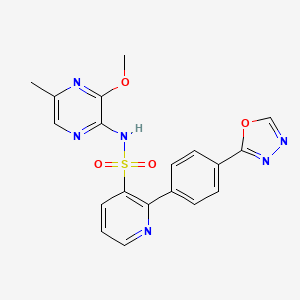 Chemical structure of Zibotentan