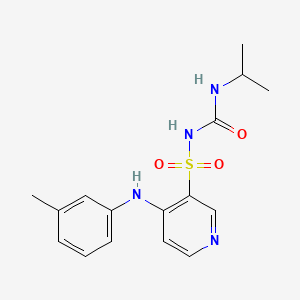 Chemical structure of Torsemide