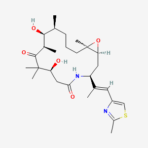 Chemical structure of Ixabepilone