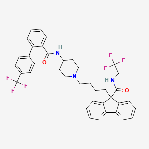 Chemical structure of Lomitapide