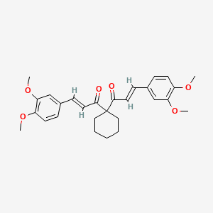 Chemical structure of FLLL32