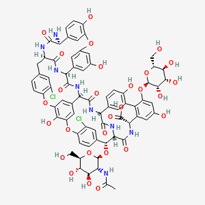 Chemical structure of Teicoplanin A3-1