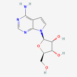 Chemical structure of Tubercidin