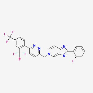 Chemical structure of Tegobuvir