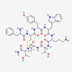 Chemical structure of CTOP