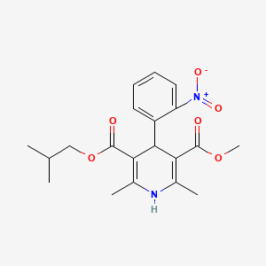 Chemical structure of Nisoldipine