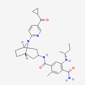 Chemical structure of XL-888