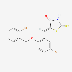 Chemical structure of PRL-3 Inhibitor