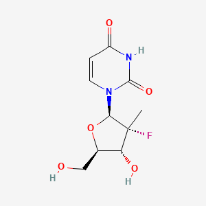 Chemical structure of PSI-6206