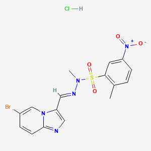 Chemical structure of PIK-75