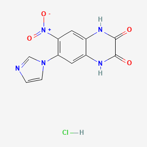 Chemical structure of YM 90K hydrochloride