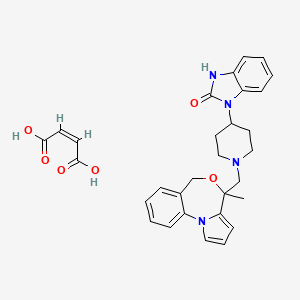 Chemical structure of CGS 9343B