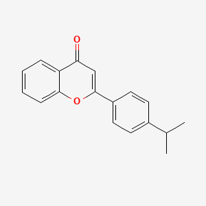 Chemical structure of MN 64