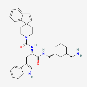 Chemical structure of (1R,1'S,3'R/1R,1'R,3'S)-L-054,264