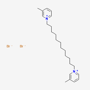 Chemical structure of bPiDDB
