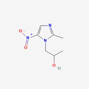 Chemical structure of Secnidazole