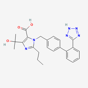 Chemical structure of Olmesartan