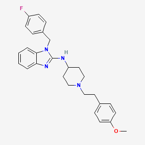 Chemical structure of Astemizole
