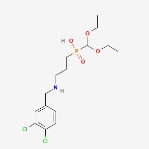 Chemical structure of CGP 52432