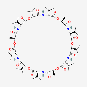 Chemical structure of Valinomycin
