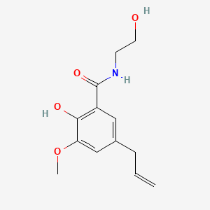Chemical structure of Alibendol
