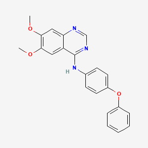 Chemical structure of Src I1