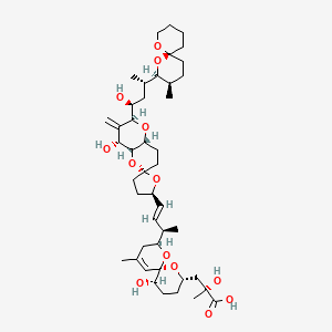 Chemical structure of Okadaic acid