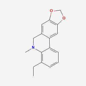 Chemical structure of HLY78