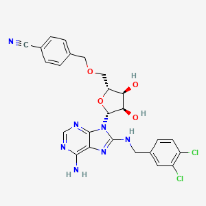 Chemical structure of VER 155008