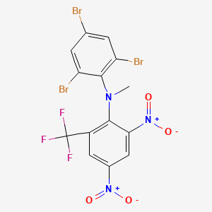 Chemical structure of Bromethalin