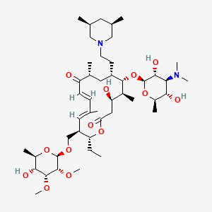 Chemical structure of Tilmicosin