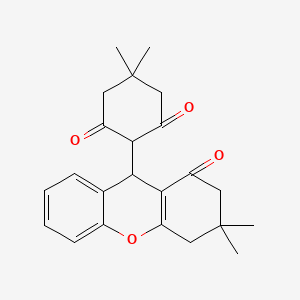 Chemical structure of L-152,804