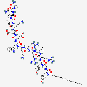 Chemical structure of Lyn peptide inhibitor