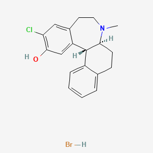Chemical structure of SCH 39166 hydrobromide