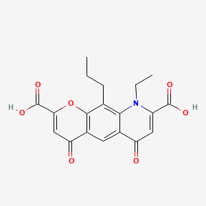Chemical structure of Nedocromil