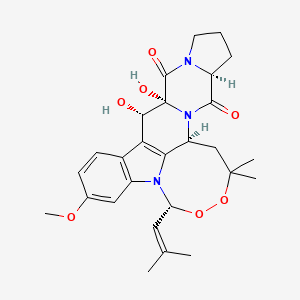 Chemical structure of Verruculogen