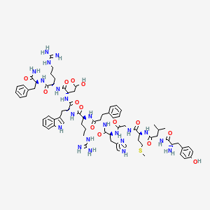 Chemical structure of γ1-MSH
