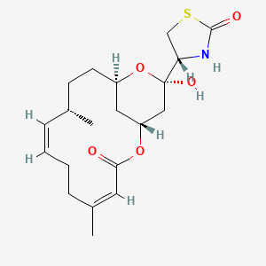 Chemical structure of Latrunculin B