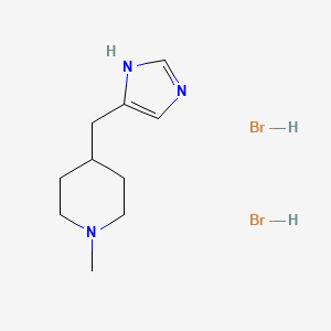 Chemical structure of Methimepip dihydrobromide