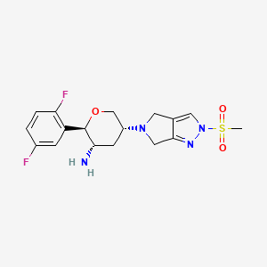 Chemical structure of MK3102