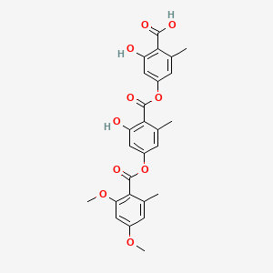 Chemical structure of Amidepsine D