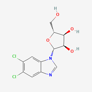 Chemical structure of DRB