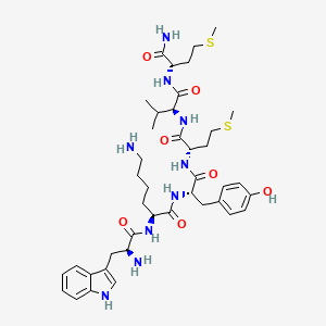 Chemical structure of WKYMVM
