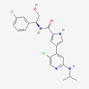 Chemical structure of VRT752271