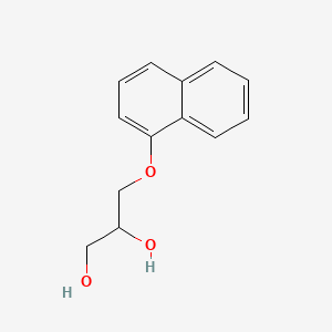 Chemical structure of Propranolol glycol