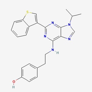 Chemical structure of StemRegenin 1 (SR1)