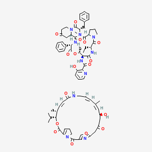Chemical structure of Virginiamycin Complex