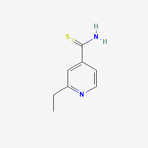 Chemical structure of Ethionamide