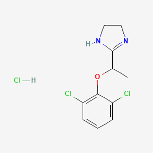 Chemical structure of Lofexidine Hydrochloride